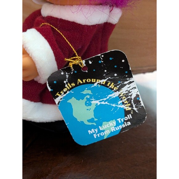 Vintage Russ Troll 5" Doll Russia Trolls Around the World Lucky Winter Princess - Picture 2 of 10